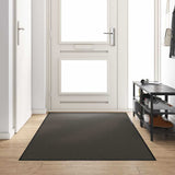 Vidaxl deurmat antraciet en zwart 120 x 250 cm polypropyleen en vinyl