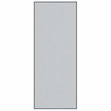 Vidaxl deurmat grijs en zwart 120 x 300 cm polypropyleen en vinyl