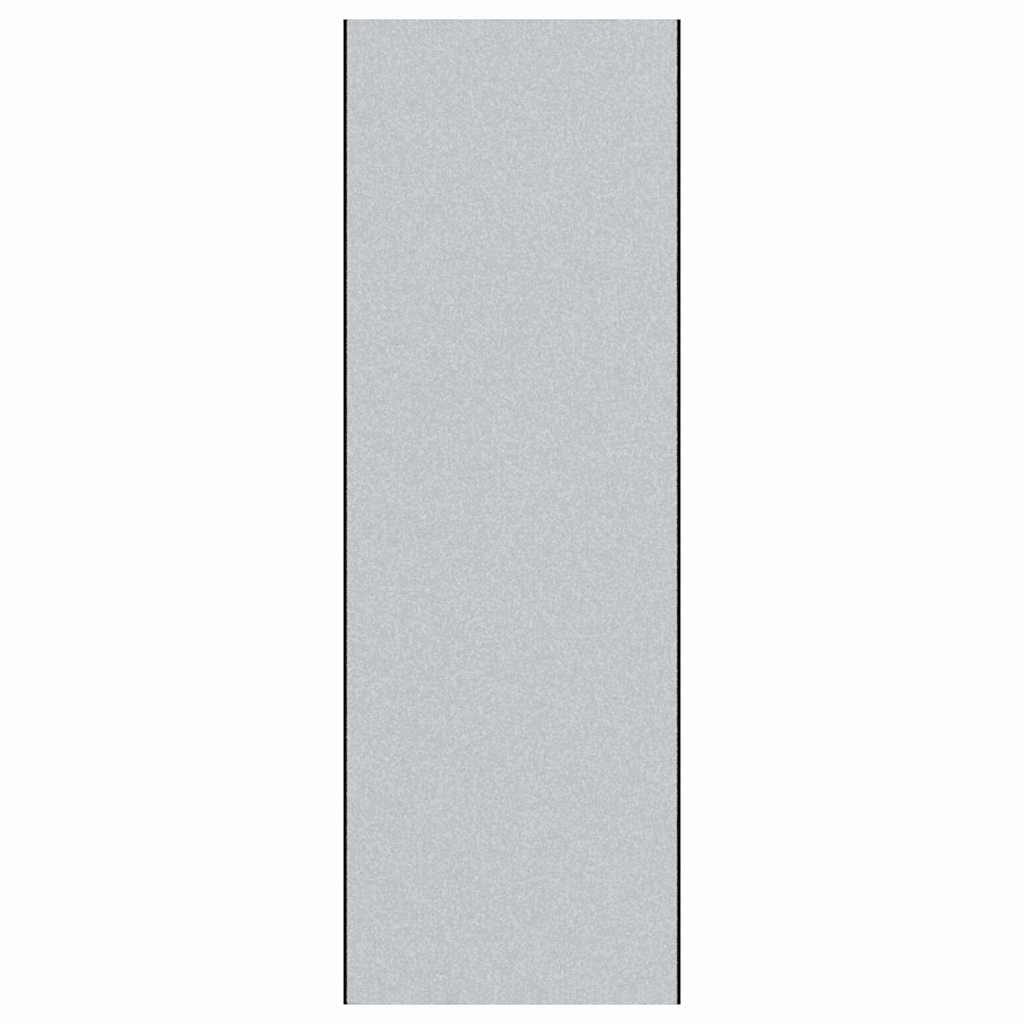 Vidaxl deurmat grijs en zwart 120 x 350 cm polypropyleen en vinyl