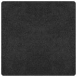 Vidaxl antislip shaggy tapijt donkergrijs 120 x 120 cm pp