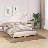 Vidaxl antislip shaggy tapijt bruin 140 x 200 cm pp
