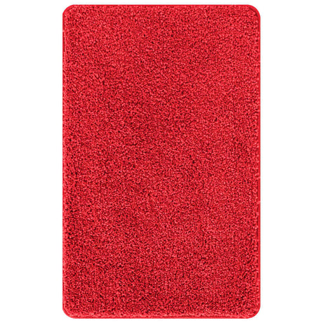 Vidaxl antislip badmat rood 50 x 80 cm pp