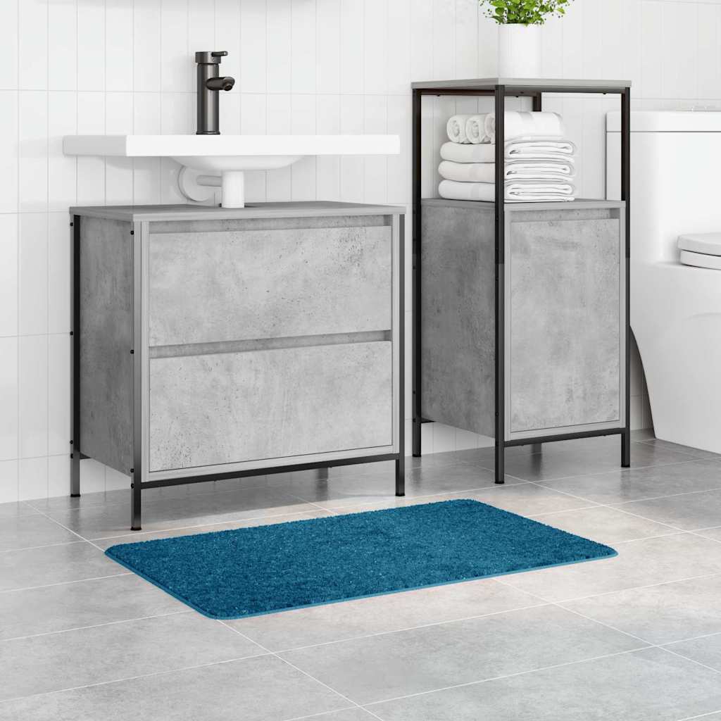 Vidaxl antislip badmat blauw 50 x 80 cm pp