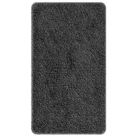 Vidaxl antislip badmat donkergrijs 70 x 120 cm pp