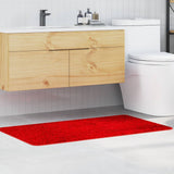 Vidaxl antislip badmat rood 70 x 120 cm pp