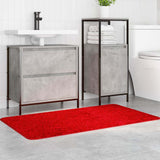 Vidaxl antislip badmat rood 70 x 120 cm pp