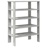 VidaXL shoe rack 61x32x87.5 cm processed wood concrete price