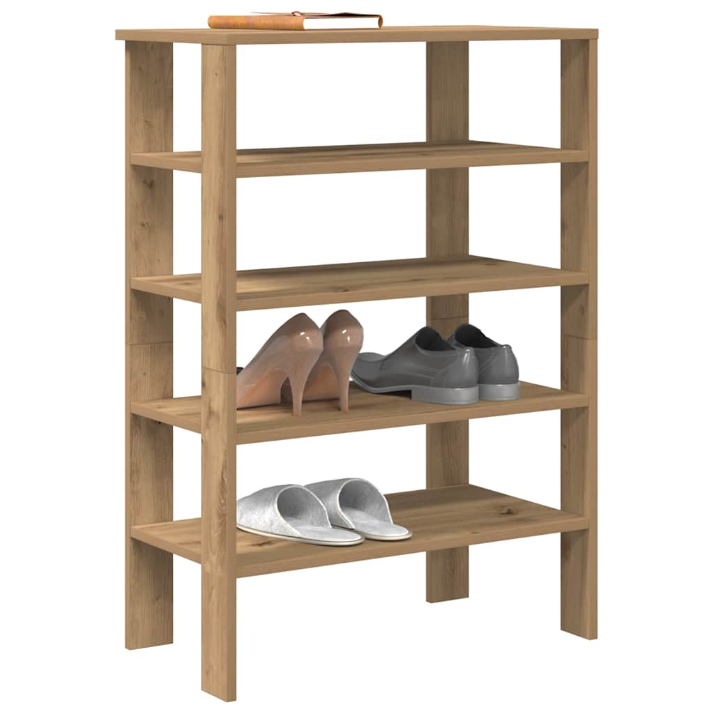 Vidaxl Schong Rack 61x32x87,5 cm veraarbechte Holz Kameran Oakfaarf