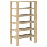 VidaXL shoe rack 61x32x105 cm processed wood sonoma oak colored