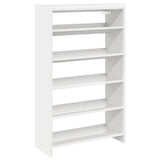 VidaXL shoe rack 60x25x100 cm processed wood white