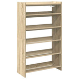 VidaXL shoe rack 60x25x100 cm processed wood Sonoma oak colored