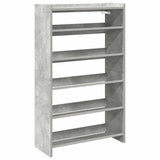 VidaXL shoe rack 60x25x100 cm processed wood concrete price