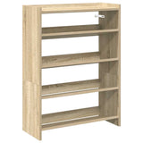 Vidaxl Shoe Rack 60x25x81 cm de madera procesada Sonoma Oak coloreed