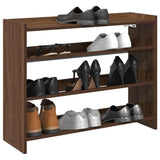 VidaXL shoe rack 80x25x62 cm processed wood brown oak color