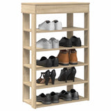 Vidaxl Shoe Rack 60x30x98 cm Behandlet tre Sonoma Oak -farget