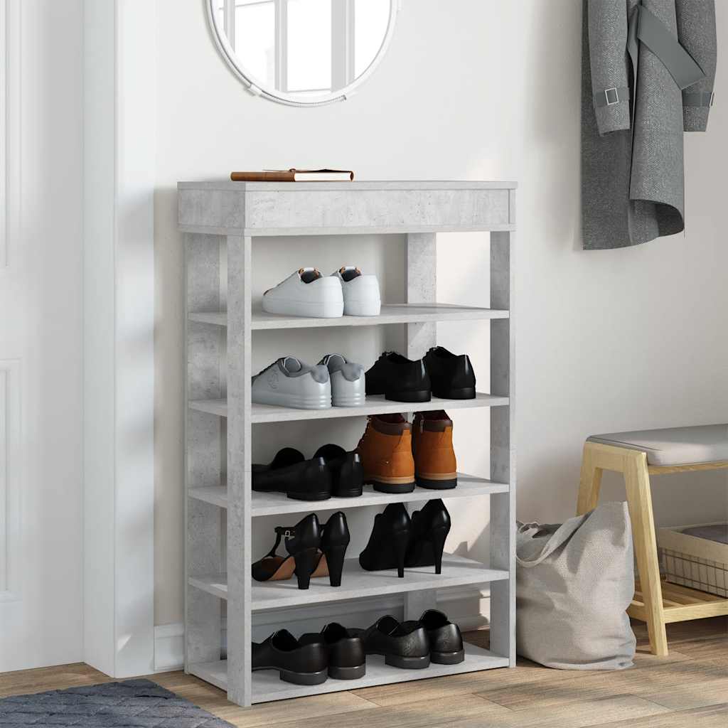 Vidaxl Shoe Rack 60x30x98 cm redigeret træbetonpris