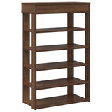 Vidaxl Shoe Rack 60x30x98 cm Color de roble de madera procesada