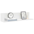 Vidaxl wandschappen 2 st 75x16,5x16,5 cm bewerkt hout wit