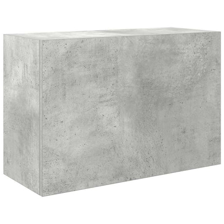Vidaxl badkamerwandkast 60x25x40 cm bewerkt hout betongrijs