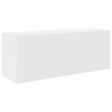 Vidaxl badkamerwandkast 80x25x30 cm bewerkt hout wit