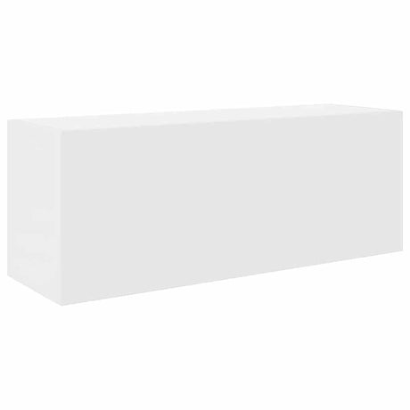 Vidaxl badkamerwandkast 80x25x30 cm bewerkt hout wit