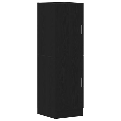 Vidaxl keukenkast 38x41,5x131,5 cm bewerkt hout zwart