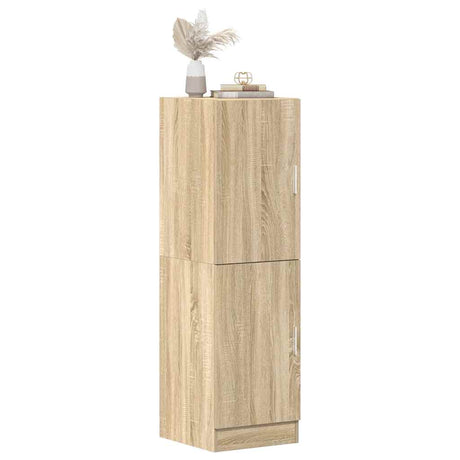 Vidaxl keukenkast 38x41,5x131,5 cm bewerkt hout sonoma eikenkleurig