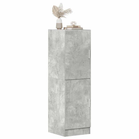 Vidaxl keukenkast 38x41,5x131,5 cm bewerkt hout betongrijs