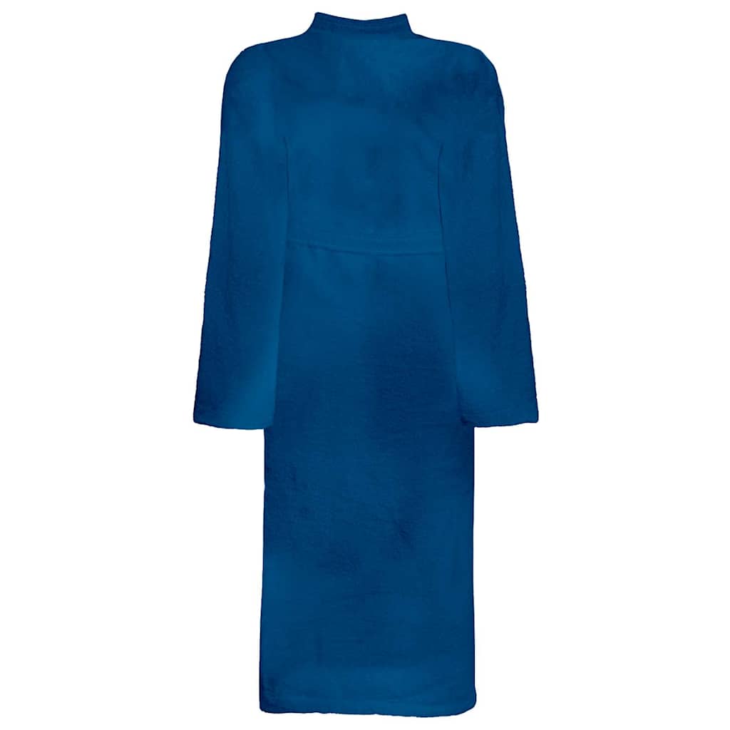 Vidaxl badjas kinn blauw xxxl katoen