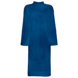 Vidaxl badjas kinn blauw xxxl katoen