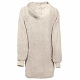 Vidaxl deken hoodie kinn crème l katoen