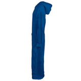 Vidaxl deken hoodie kinn marineblauw xxl katoen