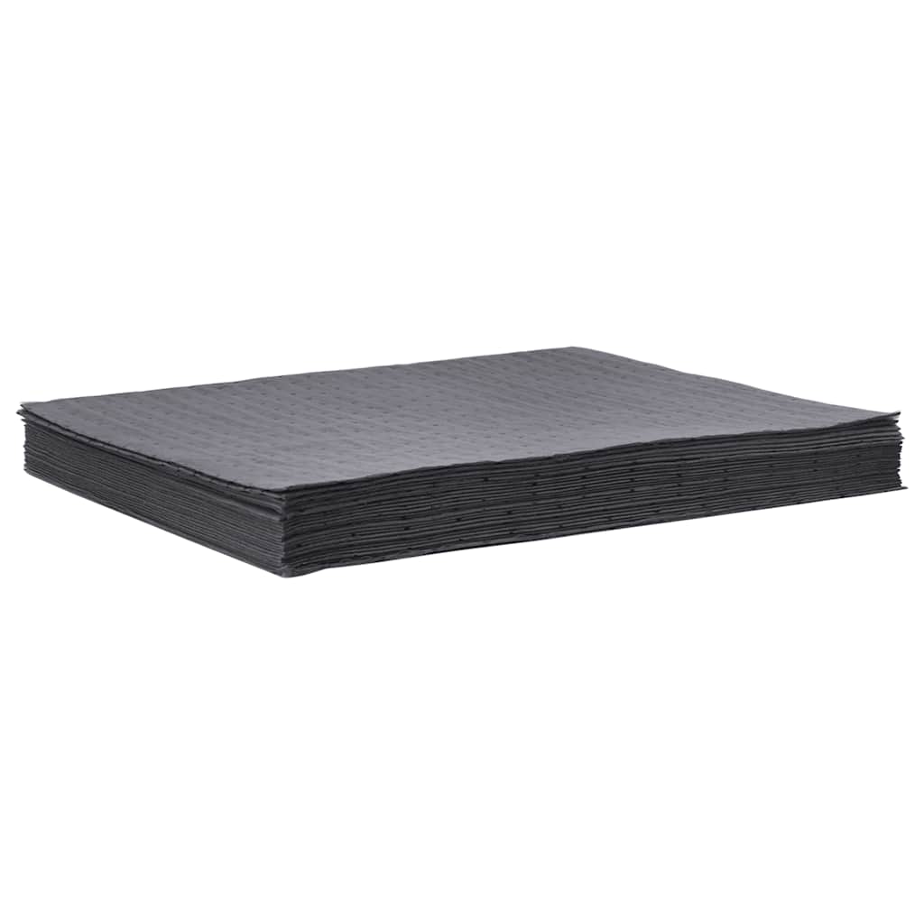 Vidaxl olie-absorberende pads 25 st 40x50 cm grijs