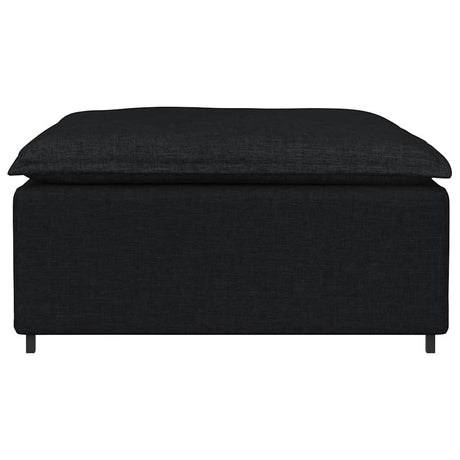 Vidaxl modulaire voetenbank module 100x100x48 cm zwart