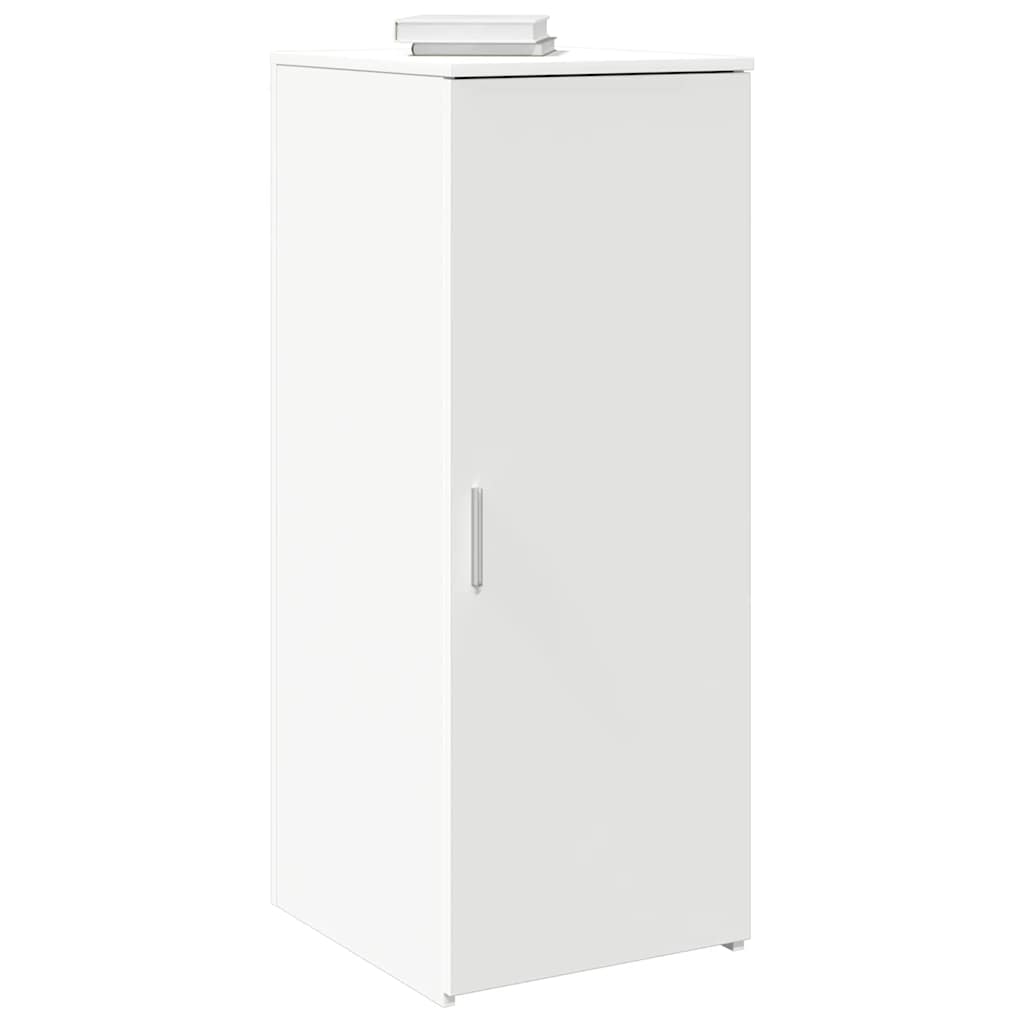 Vidaxl opbergkast wit 40x45x103,5 cm bewerkt hout