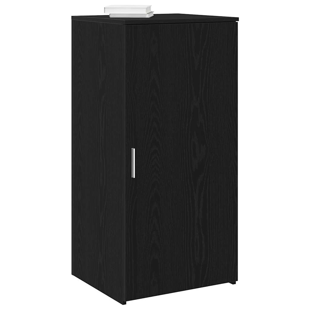 Vidaxl opbergkast zwart 50x45x103,5 cm bewerkt hout