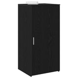 Vidaxl opbergkast zwart 50x45x103,5 cm bewerkt hout