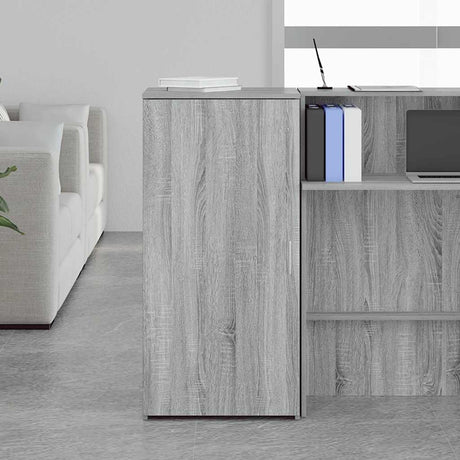 Vidaxl opbergkast 50x45x103,5 cm bewerkt hout grijs sonoma eikenkleur