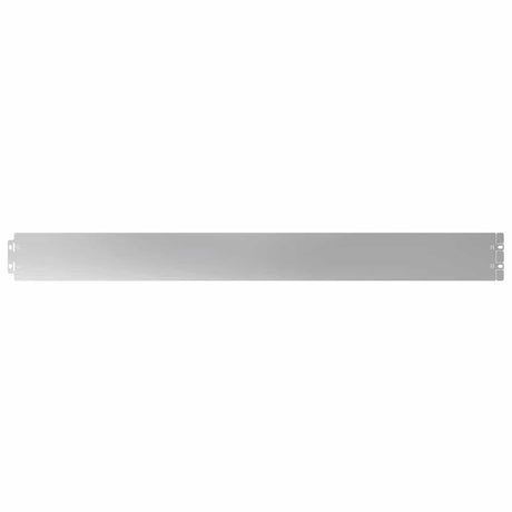 Vidaxl gazonranden 10 st 10x103 cm gegalvaniseerd staal
