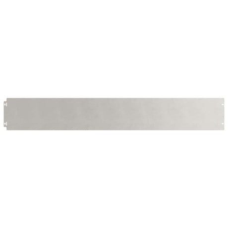 Vidaxl gazonranden 10 st 15x103 cm roestvrij staal