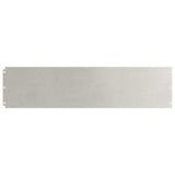 Vidaxl gazonranden 10 st 25x103 cm roestvrij staal
