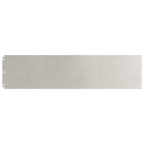 Vidaxl gazonranden 10 st 25x103 cm roestvrij staal