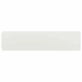 Vidaxl gazonrand 20 st 25 x 103 cm koudgewalst staal wit
