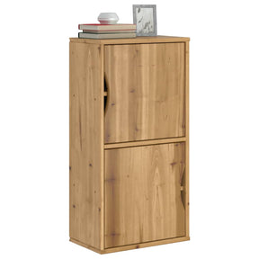 Vidaxl bijzetkast odda 40x24x79 cm massief grenenhout