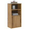 Vidaxl bijzetkast odda 40x24x79 cm massief grenenhout