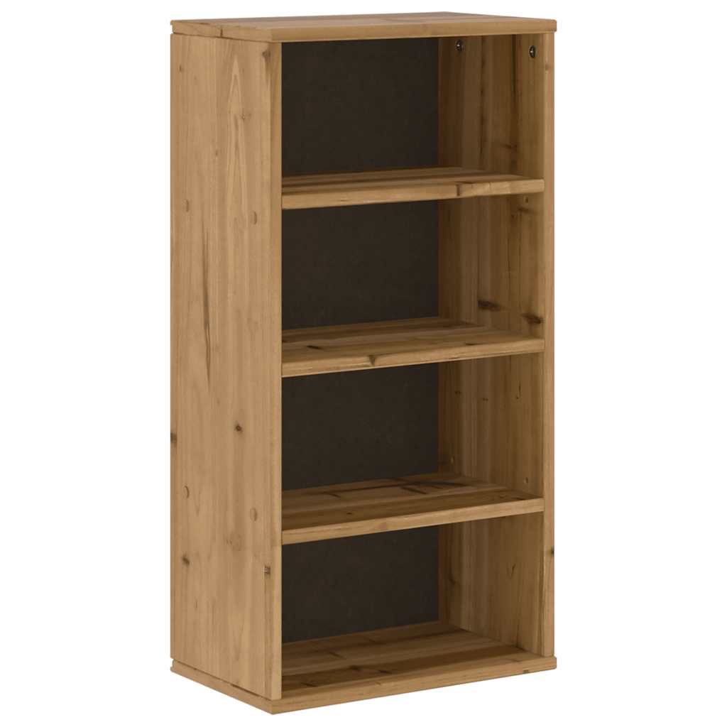 Vidaxl bijzetkast odda 40x24x79 cm massief grenenhout