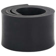 Vidaxl rubberen rand voor sneeuwploeg 100x8x1 cm zwart