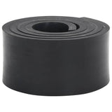Vidaxl rubberen rand voor sneeuwploeg 200x8x1 cm zwart