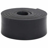Vidaxl rubberen rand voor sneeuwploeg 250x10x1 cm zwart