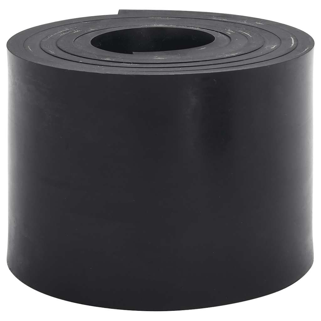 Vidaxl rubber edge for snow plow 250x15x1 cm black